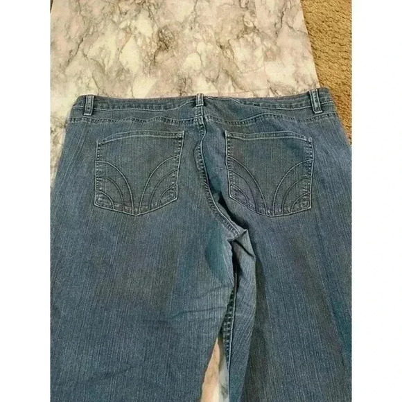 MERONA SIZE 18 R CROP PANTACOURT JEAN - Picture 5 of 5